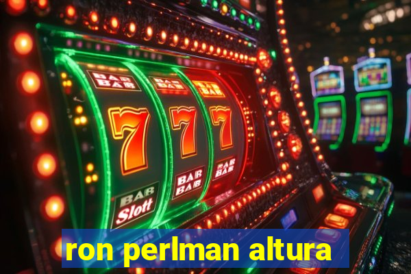 ron perlman altura